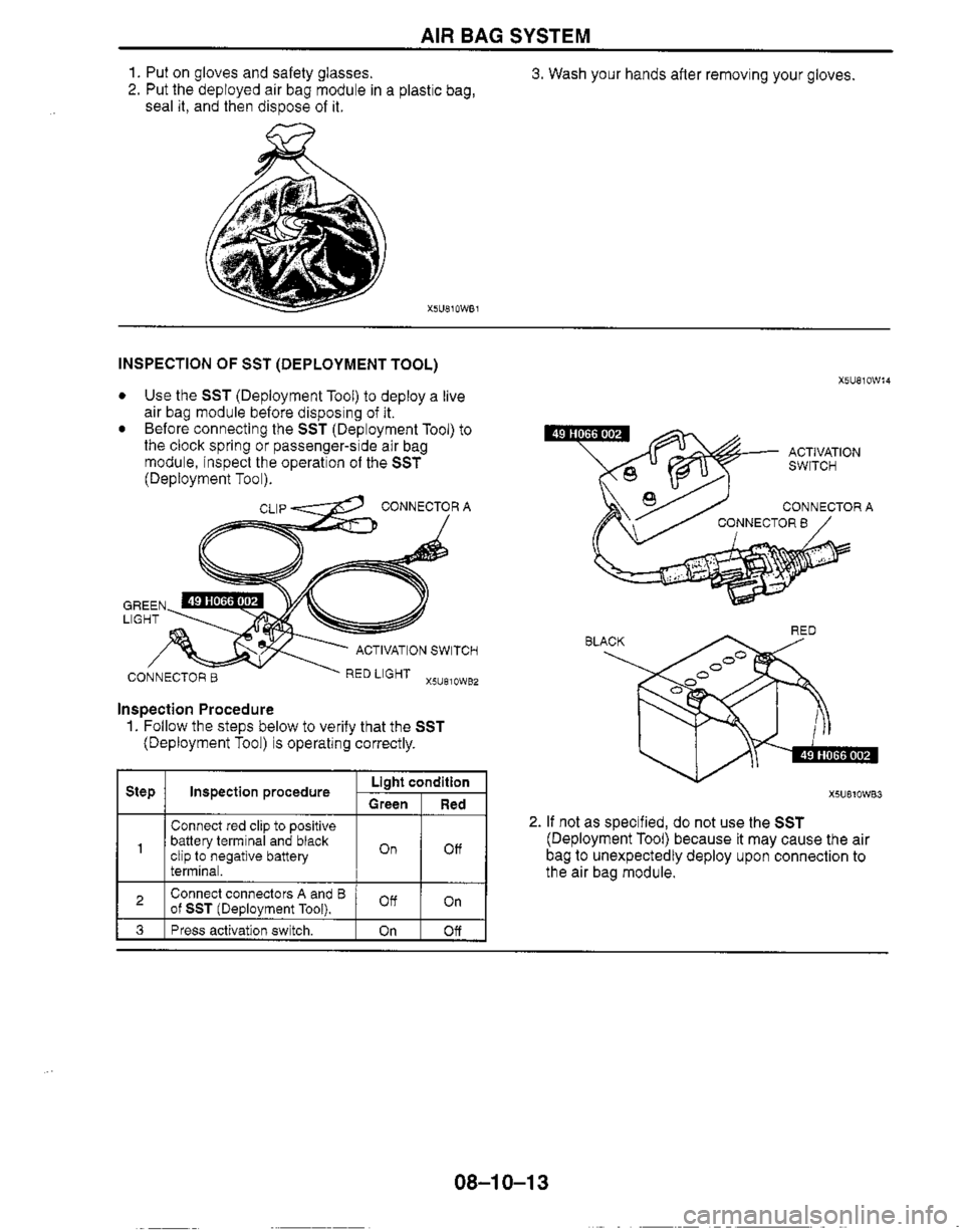 MAZDA MIATA 1999 Workshop Manual MAZDA MIATA 1999 Workshop Manual