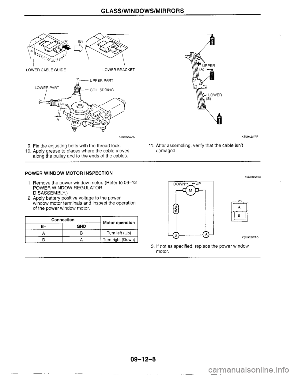 MAZDA MIATA 1999 Workshop Manual MAZDA MIATA 1999 Workshop Manual