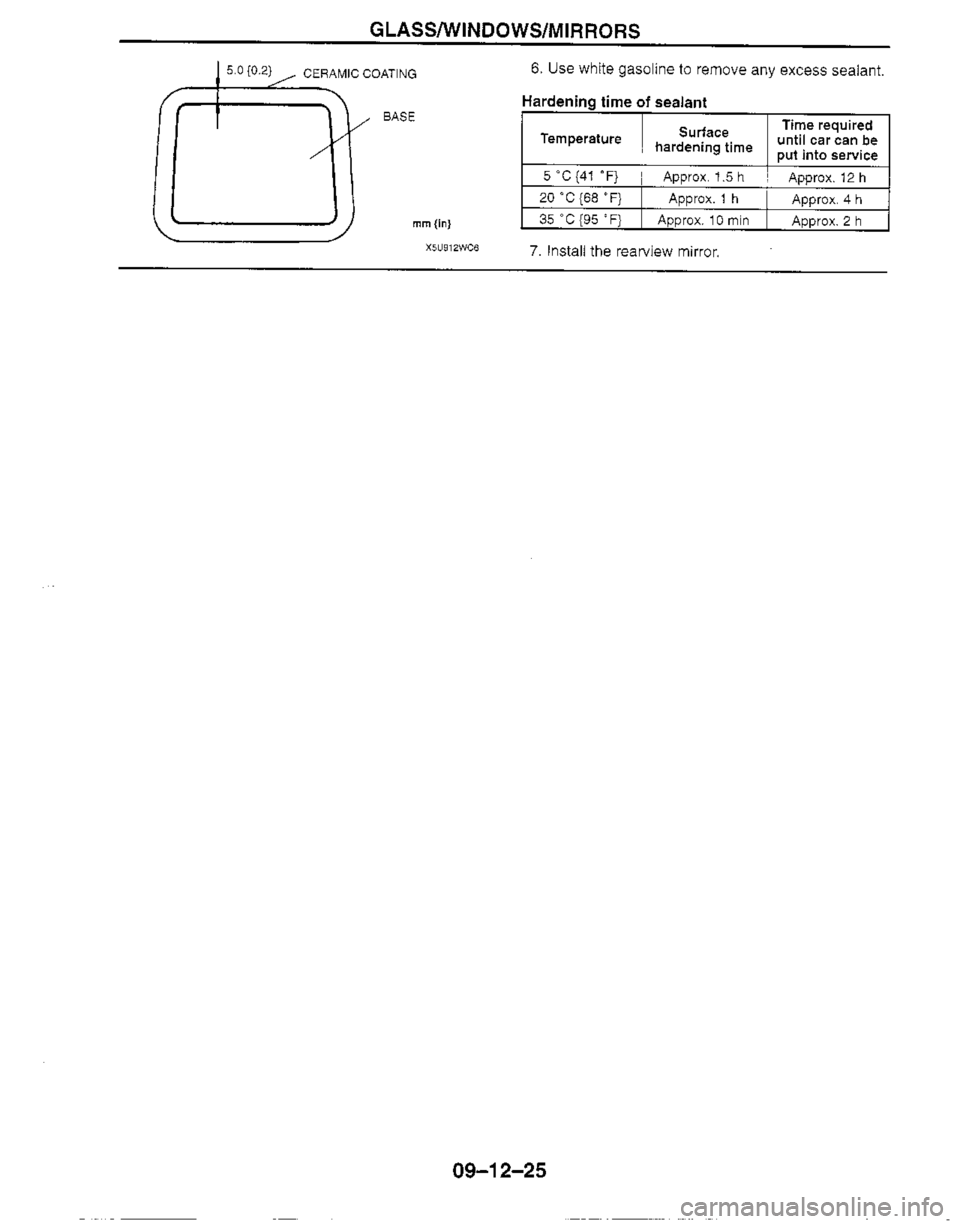 MAZDA MIATA 1999 Workshop Manual MAZDA MIATA 1999 Workshop Manual