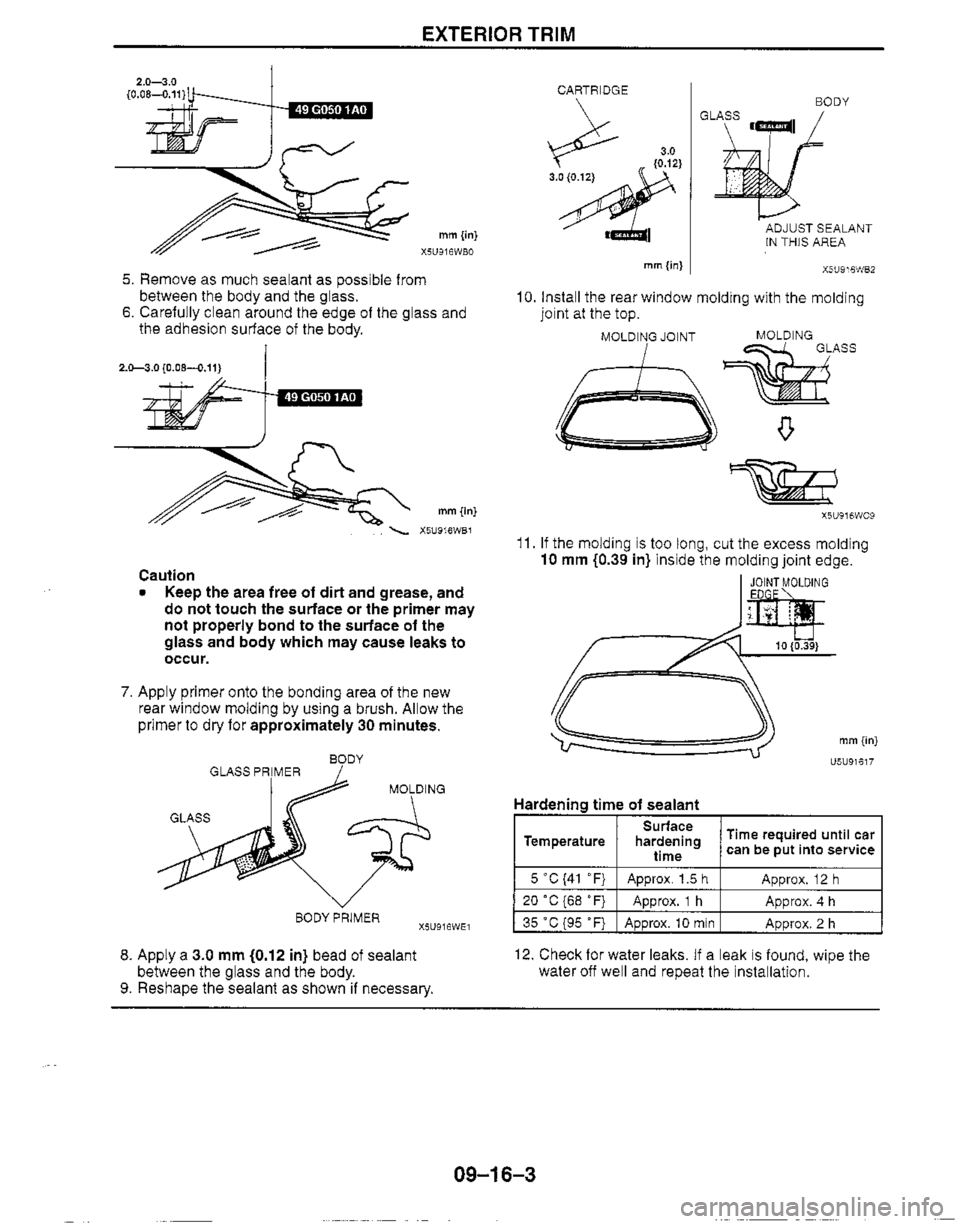 MAZDA MIATA 1999 Workshop Manual MAZDA MIATA 1999 Workshop Manual