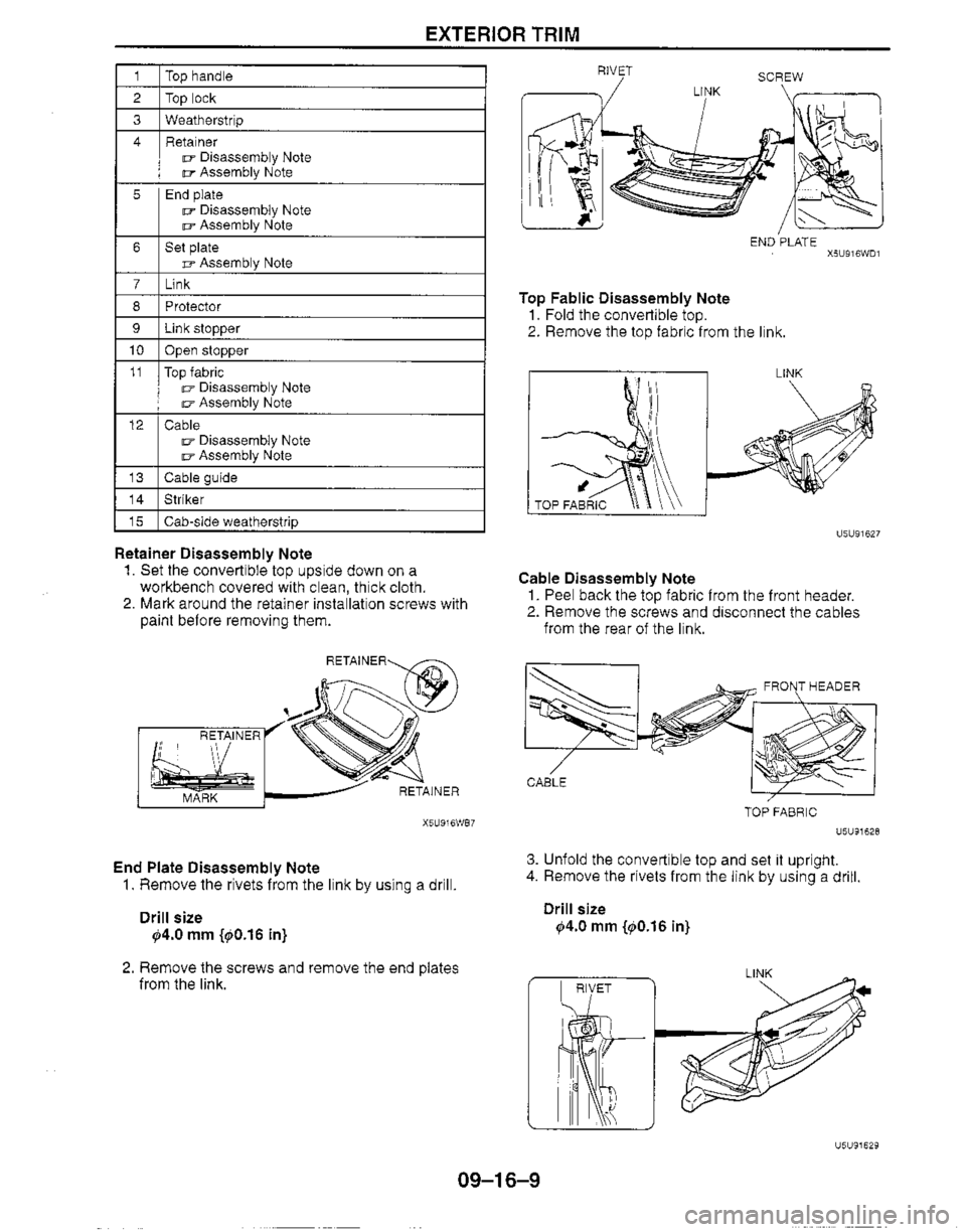 MAZDA MIATA 1999 Workshop Manual MAZDA MIATA 1999 Workshop Manual