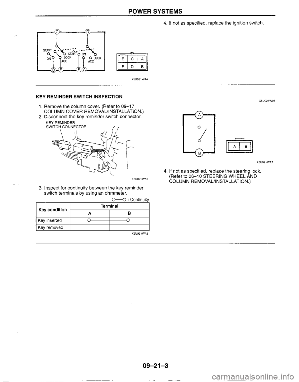MAZDA MIATA 1999 Workshop Manual MAZDA MIATA 1999 Workshop Manual