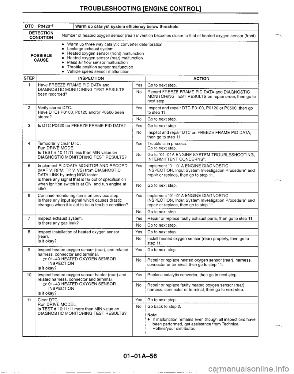 MAZDA MIATA 1999 Manual Online MAZDA MIATA 1999 Manual Online
