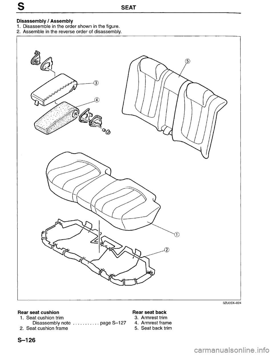 MAZDA MILLENIA 1996 Workshop Manual MAZDA MILLENIA 1996 Workshop Manual