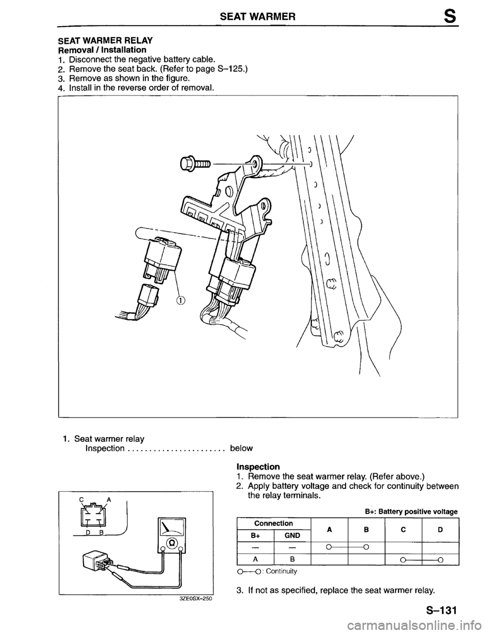 MAZDA MILLENIA 1996 Workshop Manual MAZDA MILLENIA 1996 Workshop Manual
