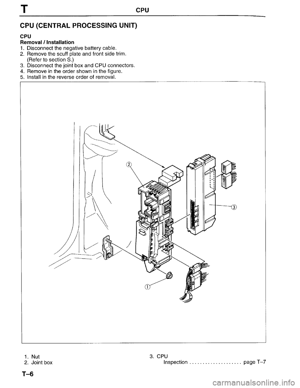 MAZDA MILLENIA 1996  Workshop Manual 