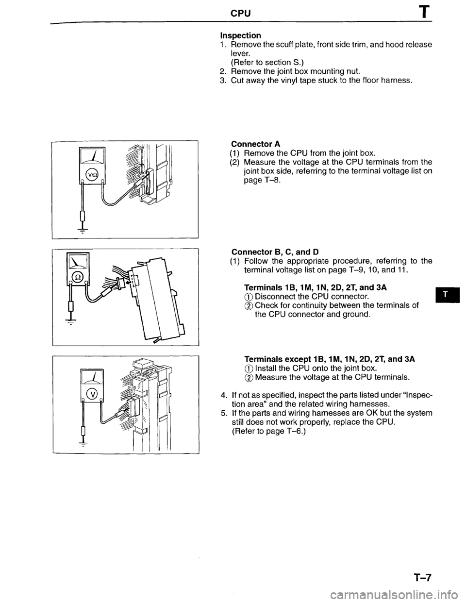 MAZDA MILLENIA 1996  Workshop Manual 
