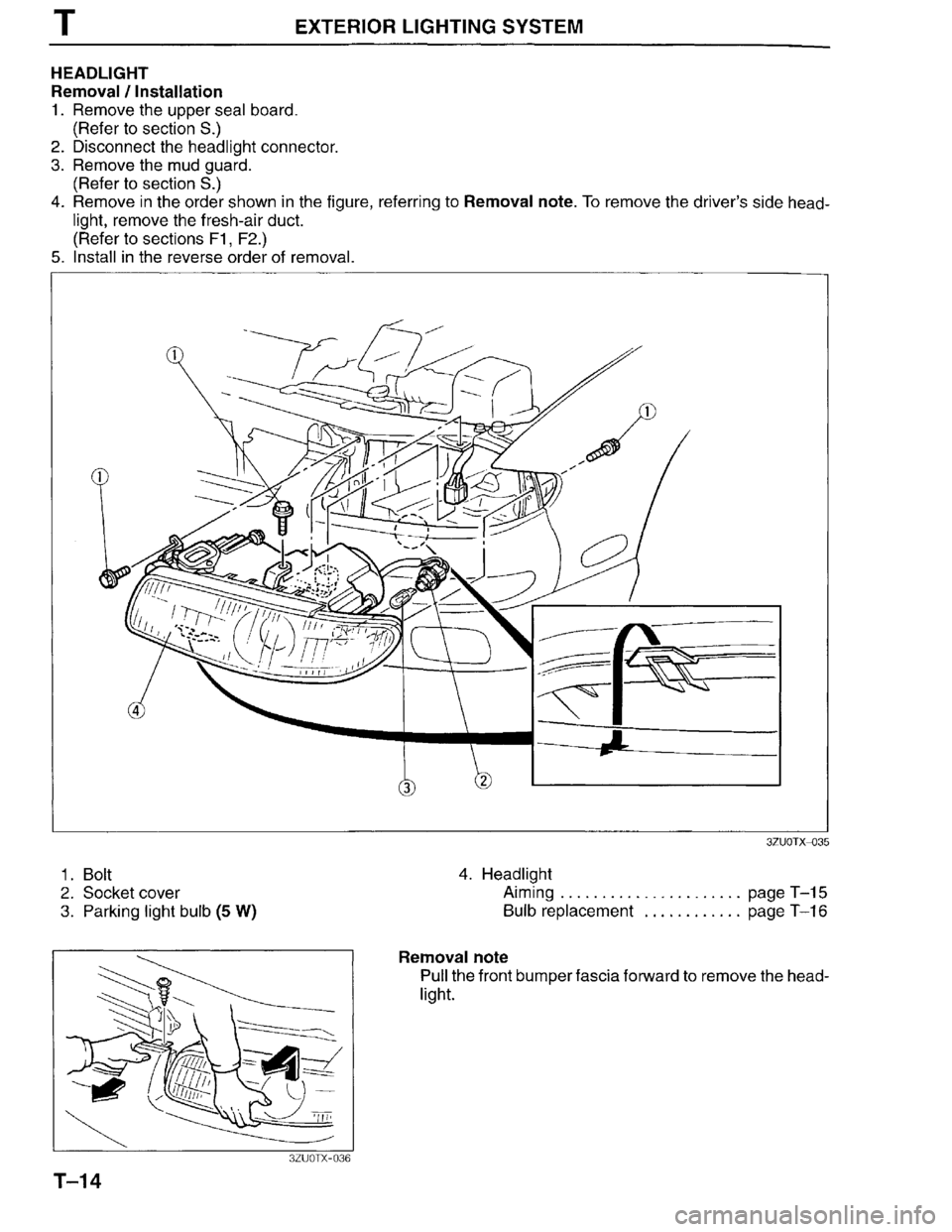 MAZDA MILLENIA 1996 Workshop Manual MAZDA MILLENIA 1996 Workshop Manual