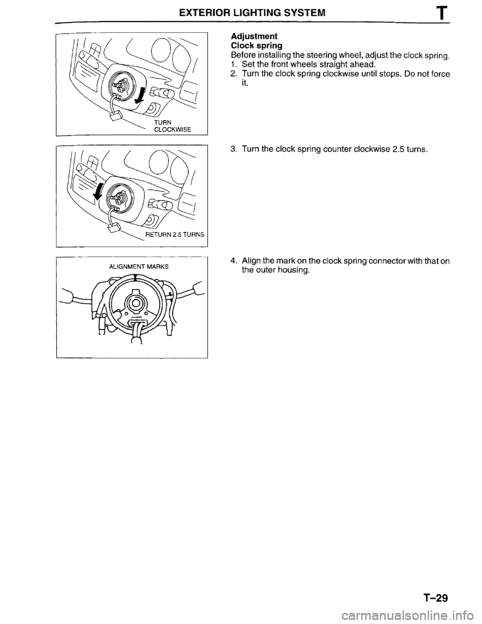 MAZDA MILLENIA 1996  Workshop Manual 