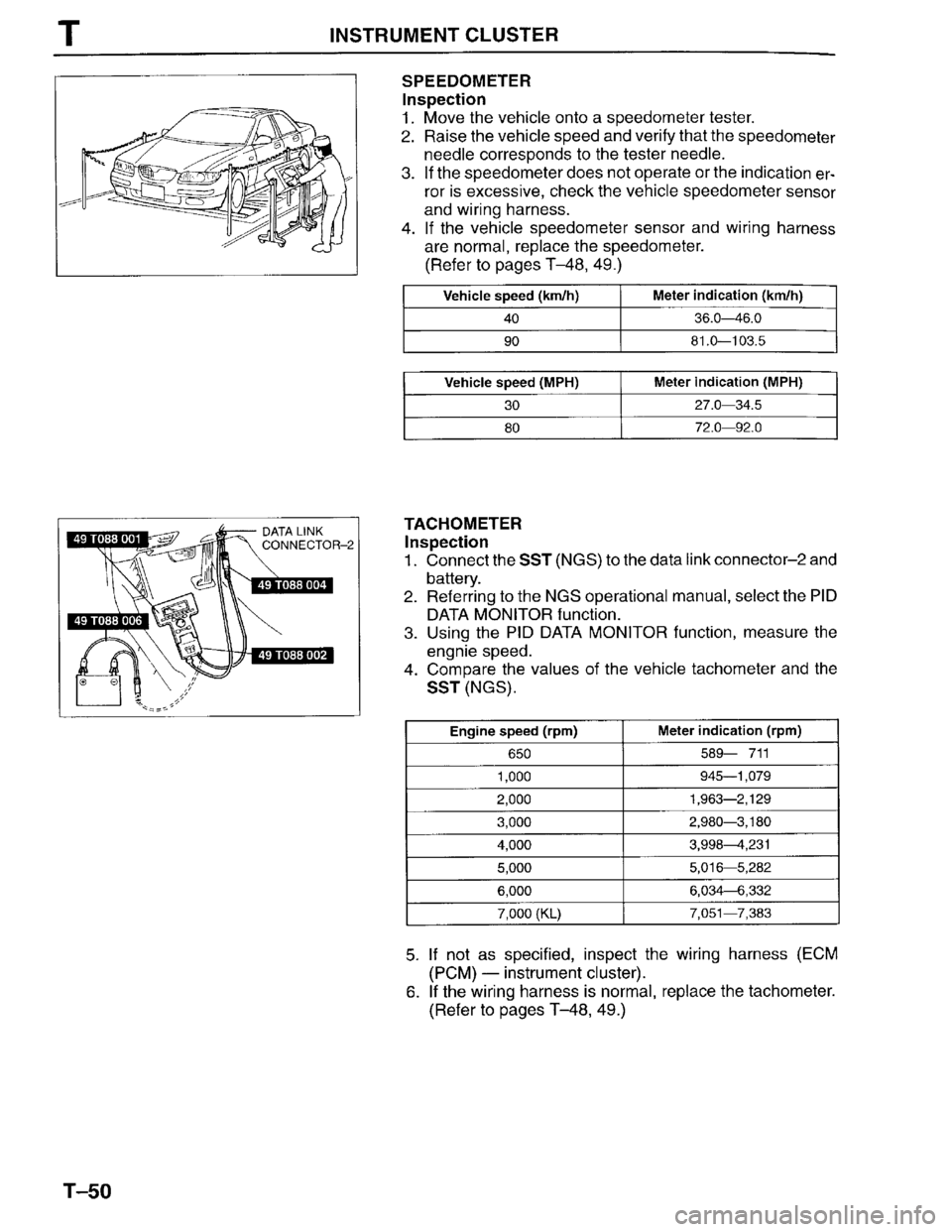 MAZDA MILLENIA 1996 Workshop Manual MAZDA MILLENIA 1996 Workshop Manual