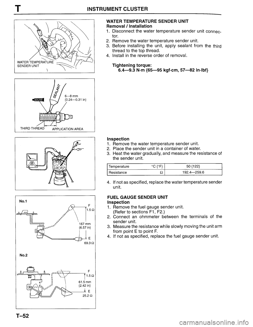 MAZDA MILLENIA 1996 Workshop Manual MAZDA MILLENIA 1996 Workshop Manual