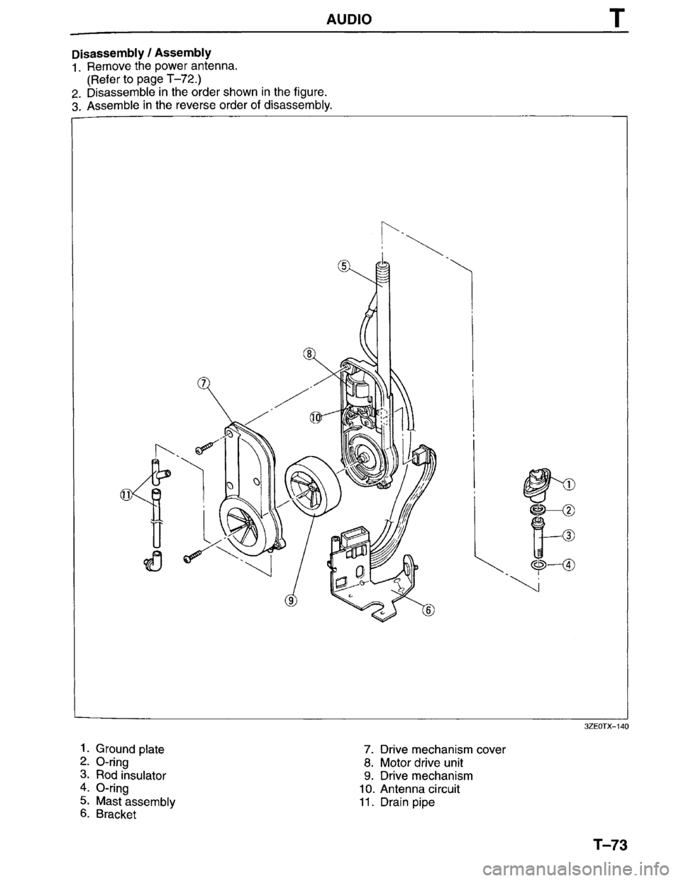 MAZDA MILLENIA 1996 Workshop Manual MAZDA MILLENIA 1996 Workshop Manual