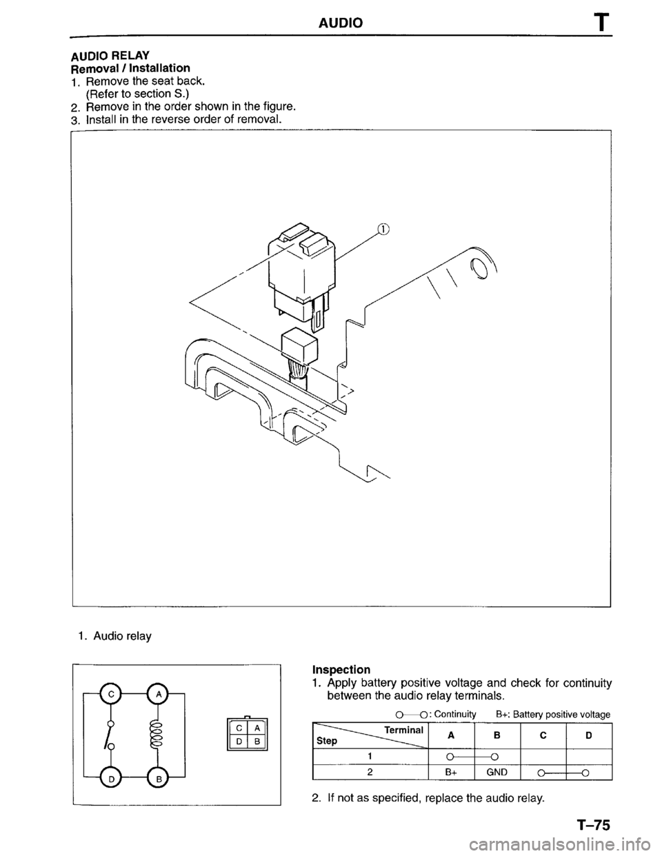 MAZDA MILLENIA 1996 Workshop Manual MAZDA MILLENIA 1996 Workshop Manual