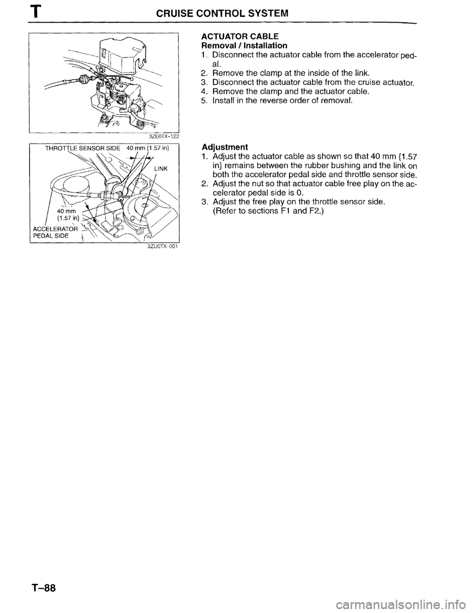 MAZDA MILLENIA 1996 Workshop Manual MAZDA MILLENIA 1996 Workshop Manual
