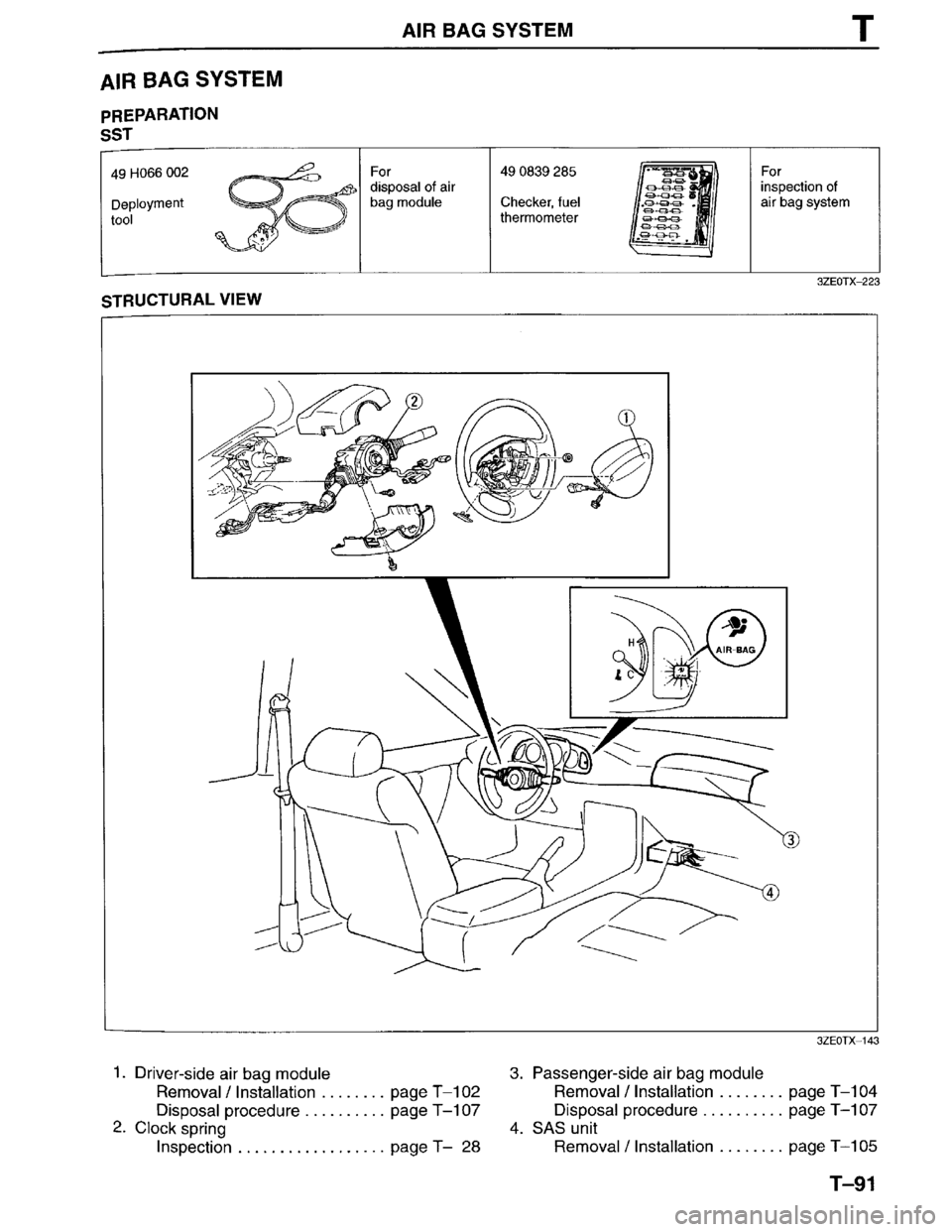 MAZDA MILLENIA 1996 Workshop Manual MAZDA MILLENIA 1996 Workshop Manual