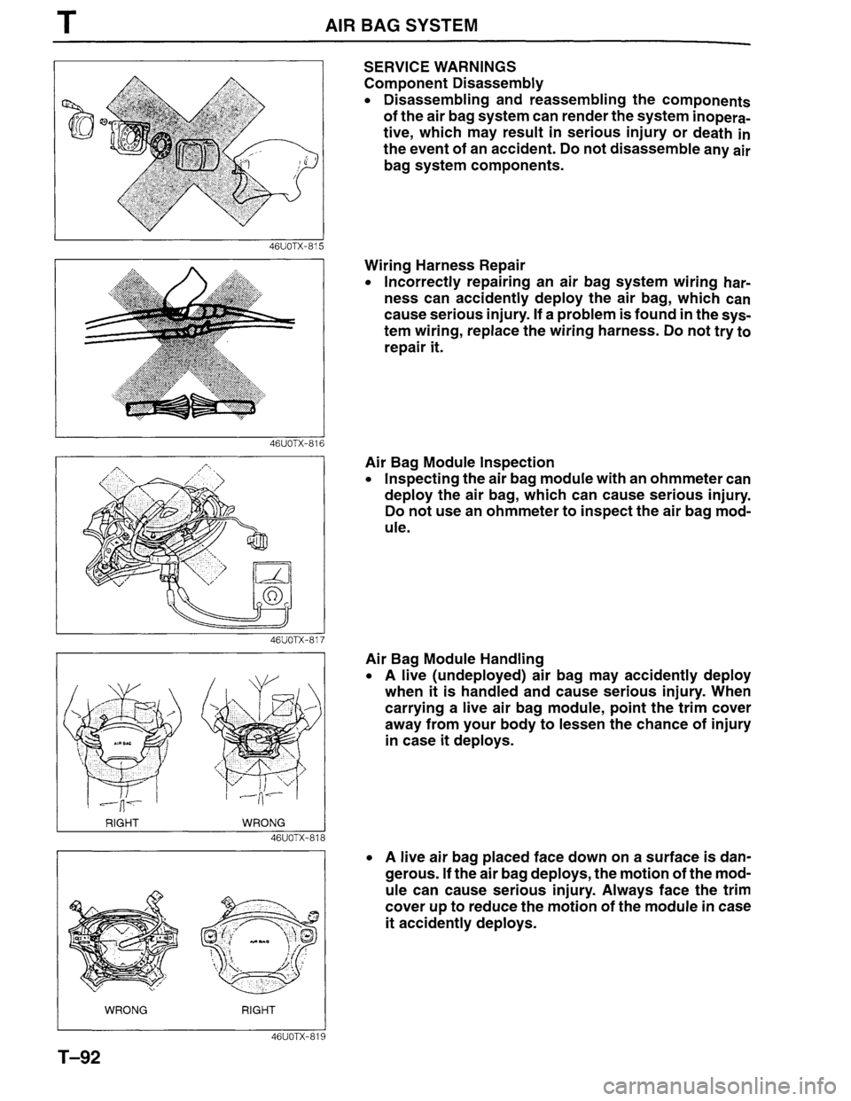 MAZDA MILLENIA 1996 Workshop Manual MAZDA MILLENIA 1996 Workshop Manual