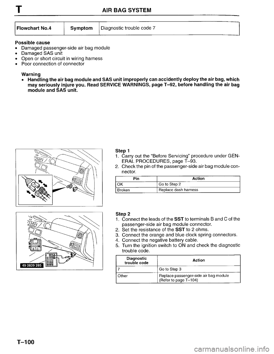 MAZDA MILLENIA 1996 Workshop Manual MAZDA MILLENIA 1996 Workshop Manual