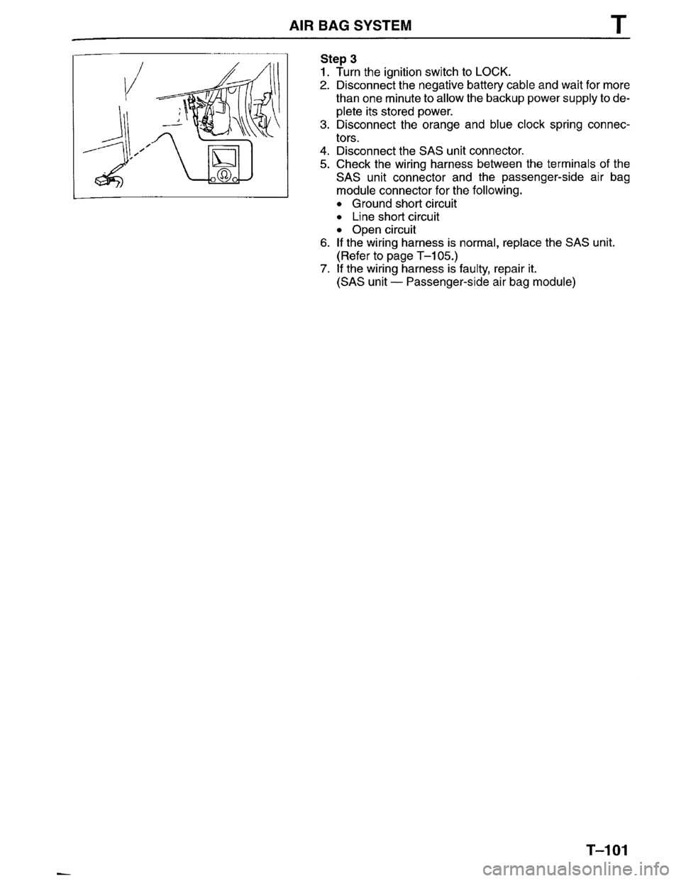 MAZDA MILLENIA 1996 Workshop Manual MAZDA MILLENIA 1996 Workshop Manual