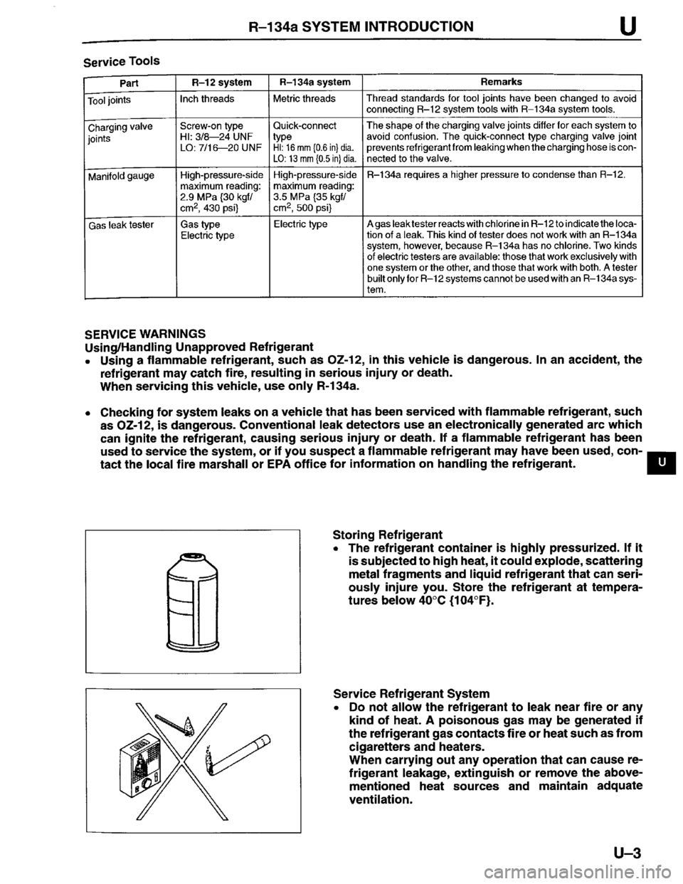 MAZDA MILLENIA 1996 Workshop Manual MAZDA MILLENIA 1996 Workshop Manual