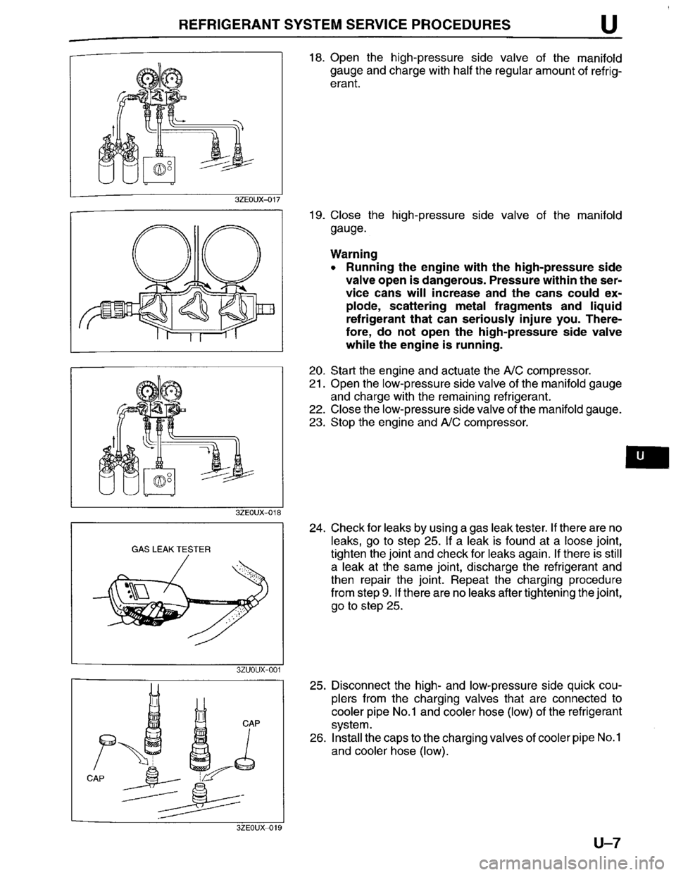 MAZDA MILLENIA 1996 Workshop Manual MAZDA MILLENIA 1996 Workshop Manual