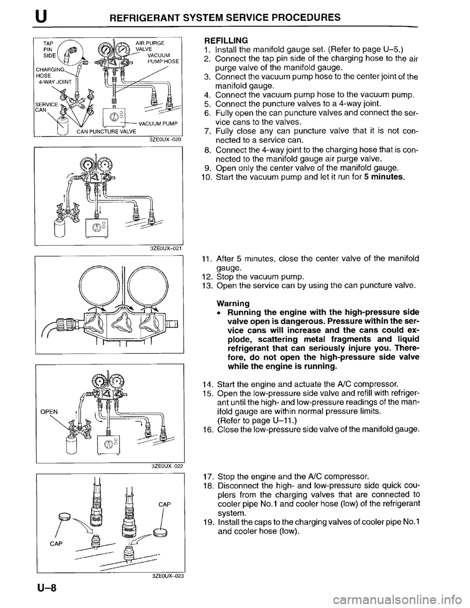 MAZDA MILLENIA 1996 Workshop Manual MAZDA MILLENIA 1996 Workshop Manual