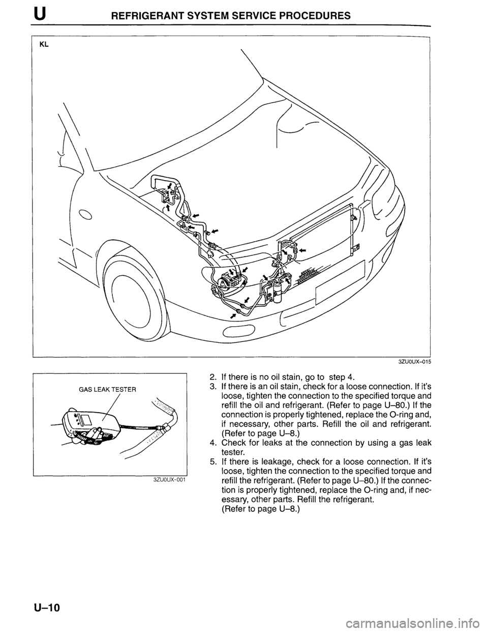 MAZDA MILLENIA 1996 Workshop Manual MAZDA MILLENIA 1996 Workshop Manual