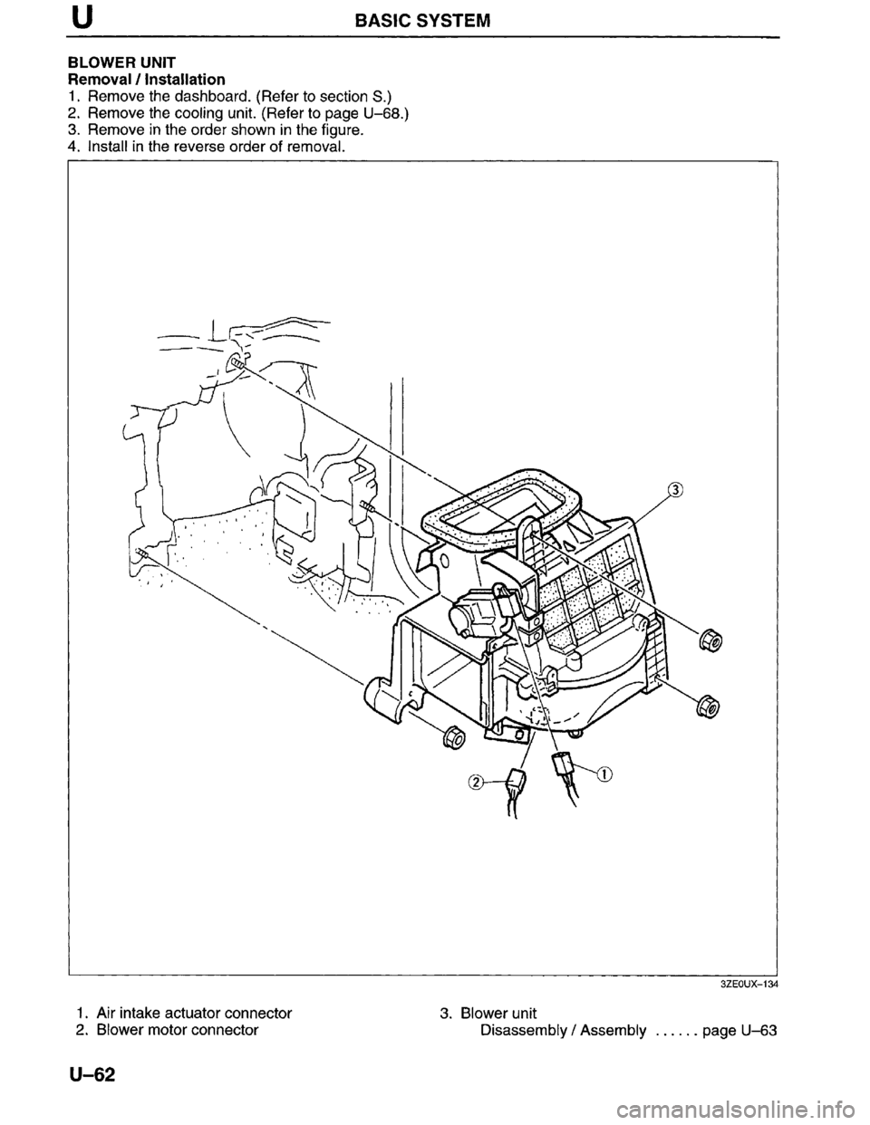 MAZDA MILLENIA 1996 Workshop Manual MAZDA MILLENIA 1996 Workshop Manual