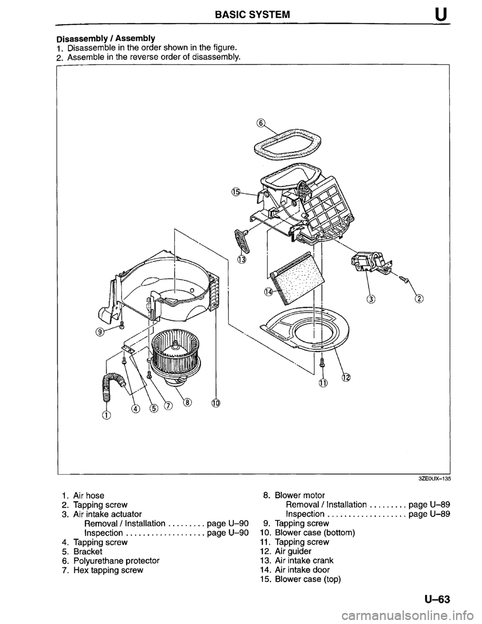 MAZDA MILLENIA 1996 Workshop Manual MAZDA MILLENIA 1996 Workshop Manual