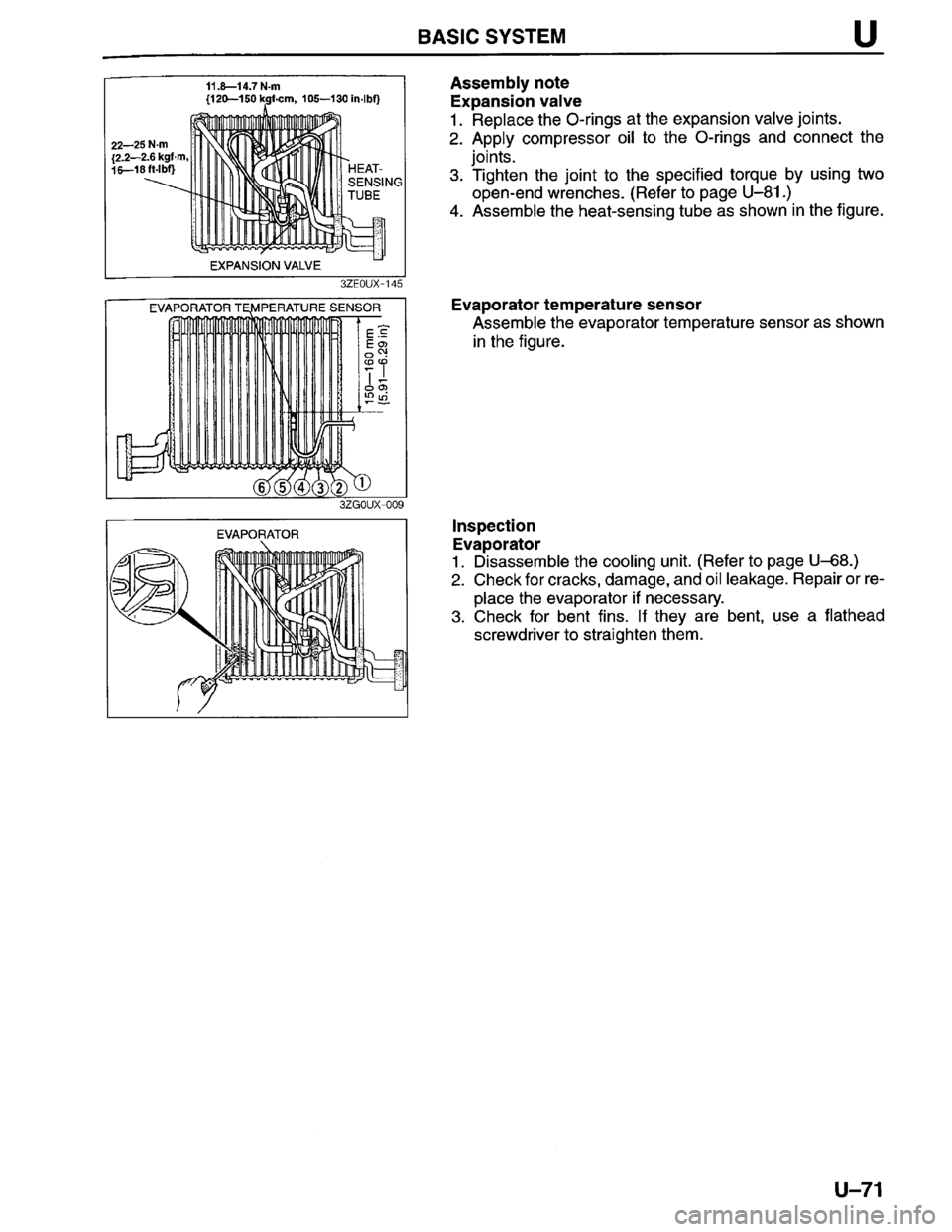 MAZDA MILLENIA 1996 Workshop Manual MAZDA MILLENIA 1996 Workshop Manual