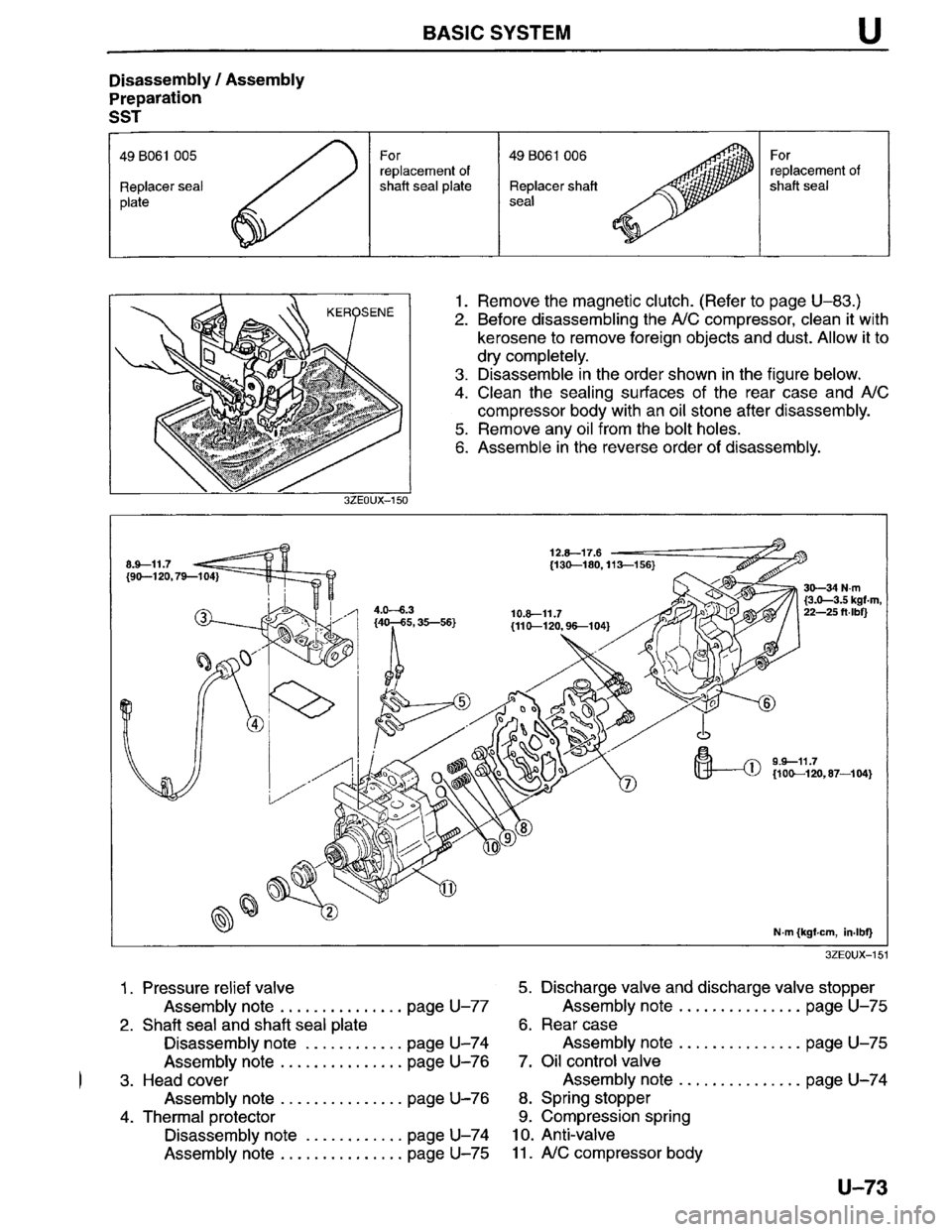 MAZDA MILLENIA 1996 Workshop Manual MAZDA MILLENIA 1996 Workshop Manual