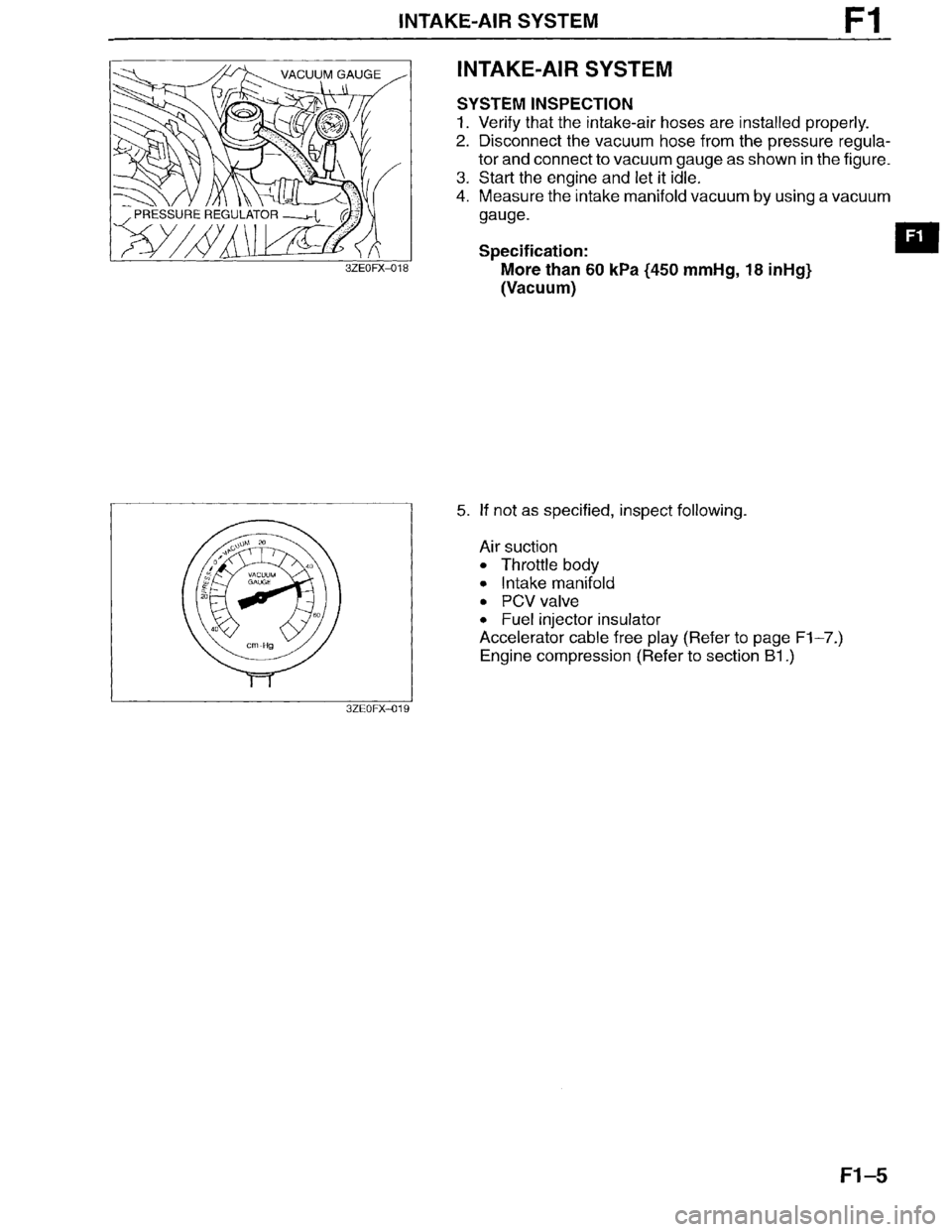 MAZDA MILLENIA 1996  Workshop Manual 