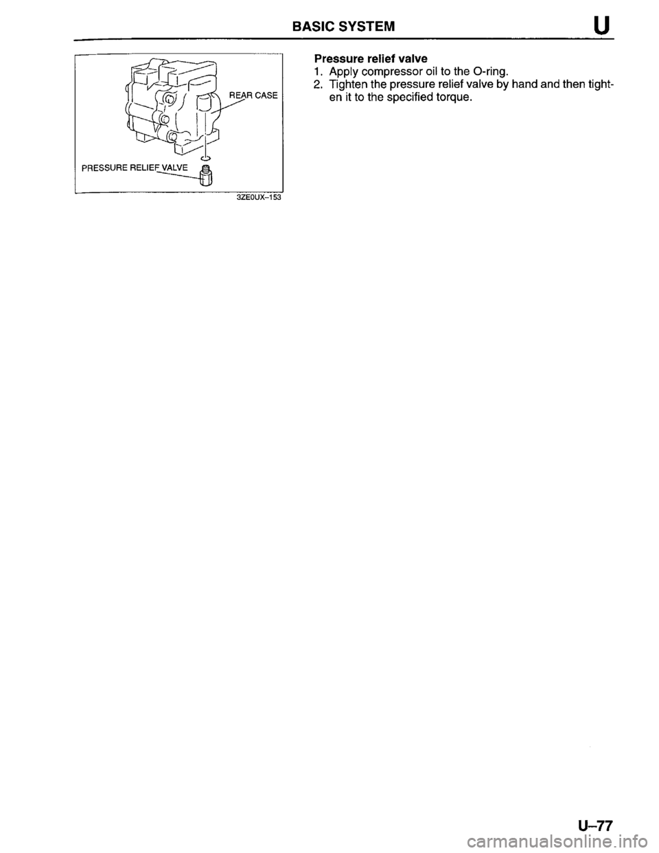 MAZDA MILLENIA 1996 Workshop Manual MAZDA MILLENIA 1996 Workshop Manual