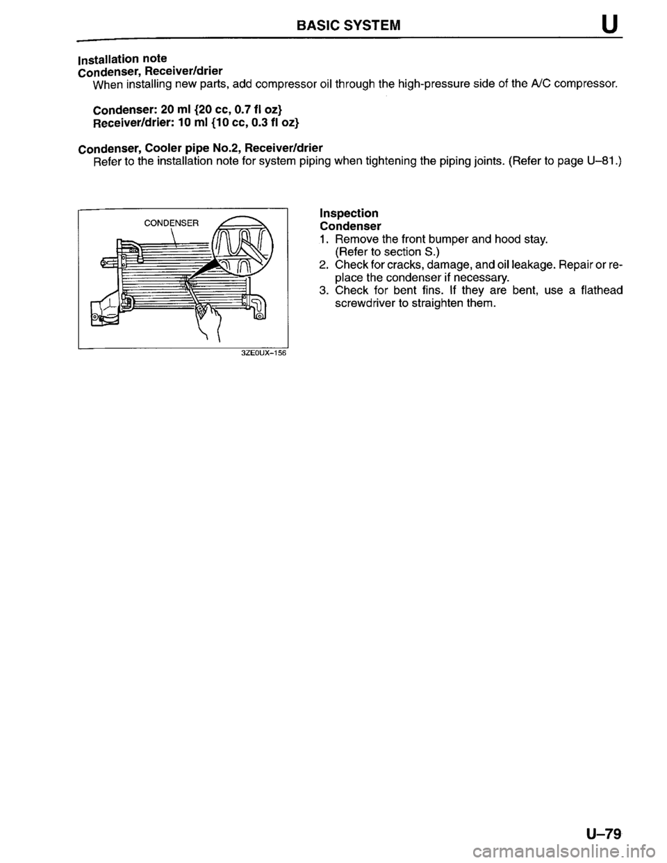 MAZDA MILLENIA 1996 Workshop Manual MAZDA MILLENIA 1996 Workshop Manual