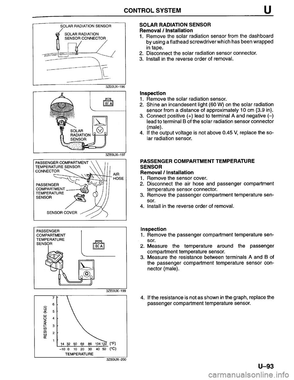 MAZDA MILLENIA 1996 Workshop Manual MAZDA MILLENIA 1996 Workshop Manual