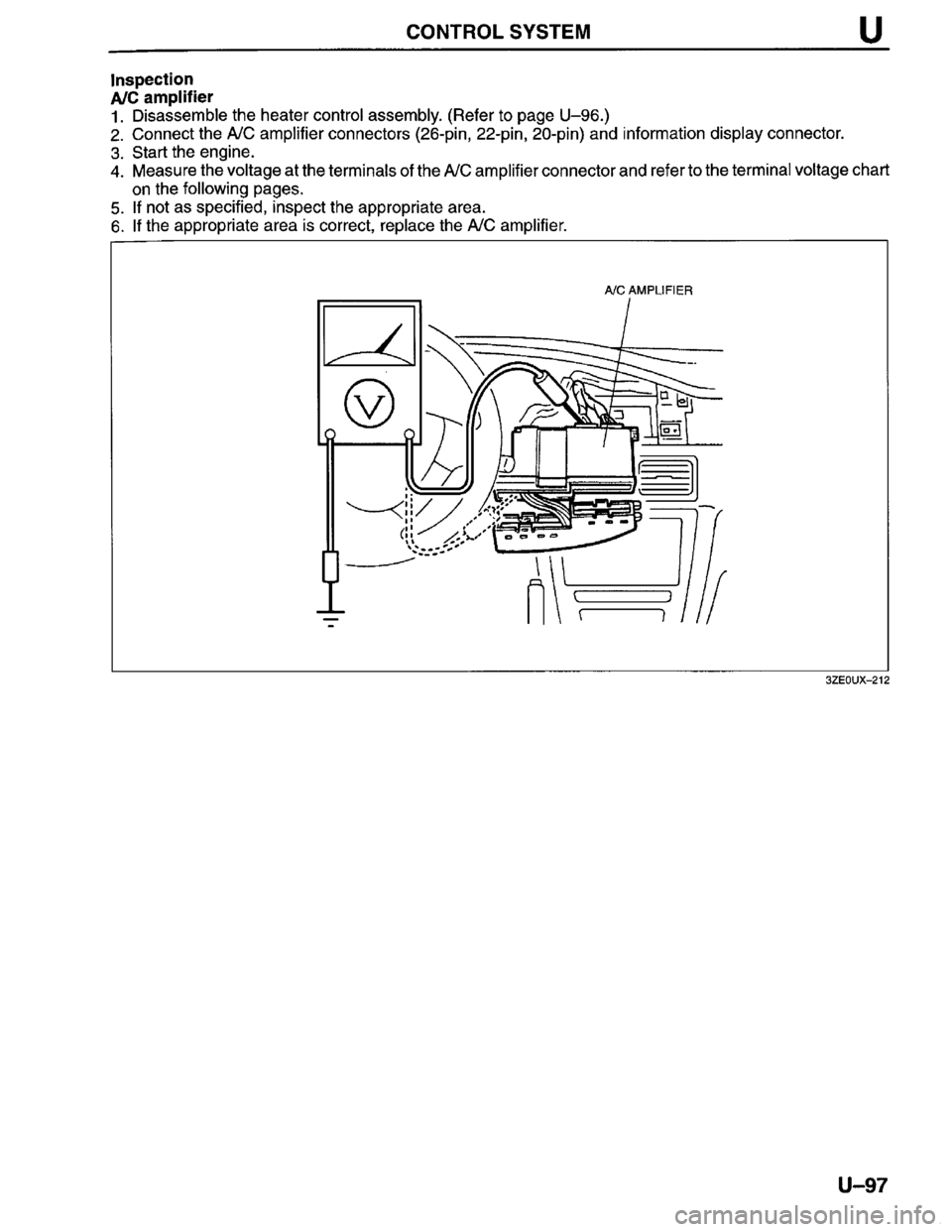 MAZDA MILLENIA 1996 Workshop Manual MAZDA MILLENIA 1996 Workshop Manual