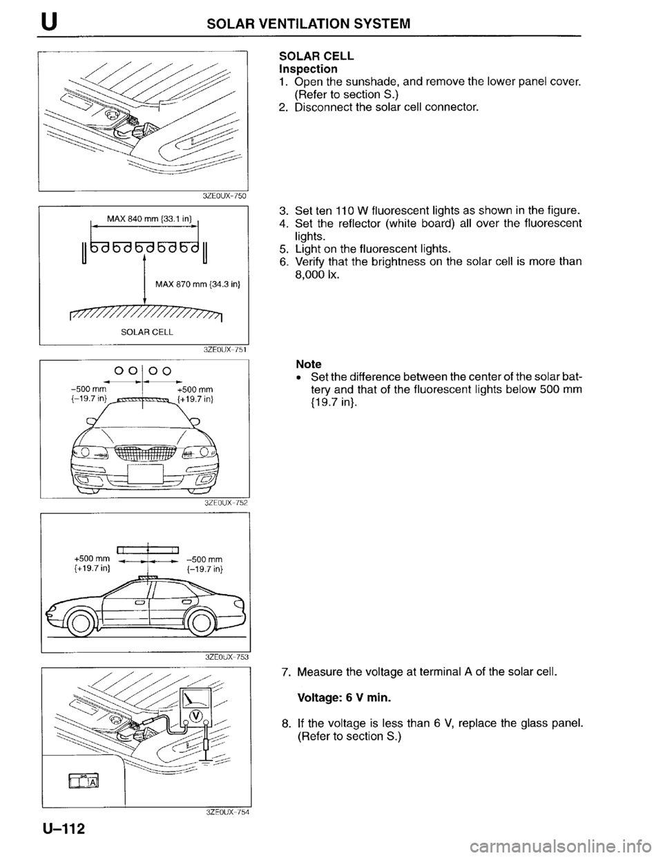 MAZDA MILLENIA 1996 Workshop Manual MAZDA MILLENIA 1996 Workshop Manual