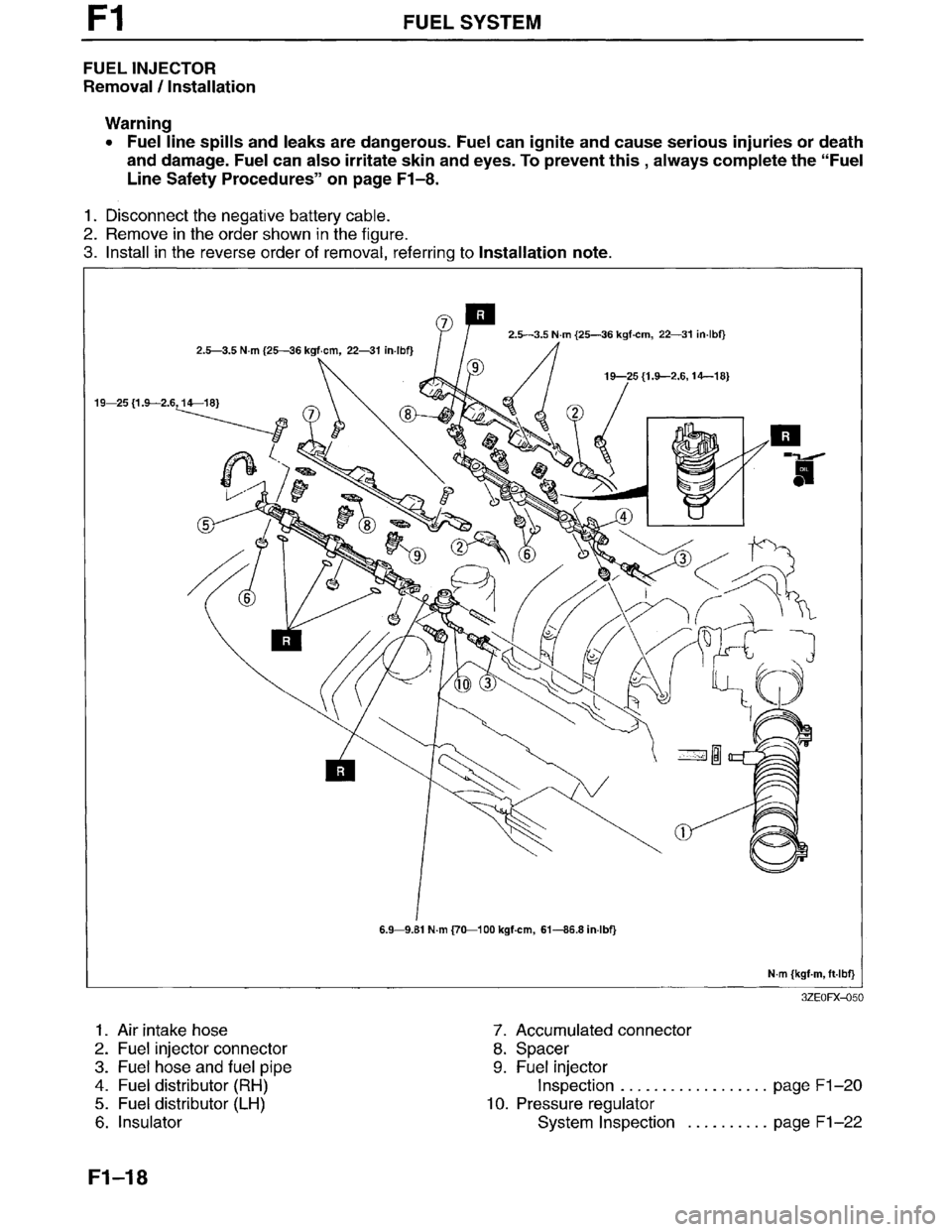 MAZDA MILLENIA 1996 Workshop Manual MAZDA MILLENIA 1996 Workshop Manual