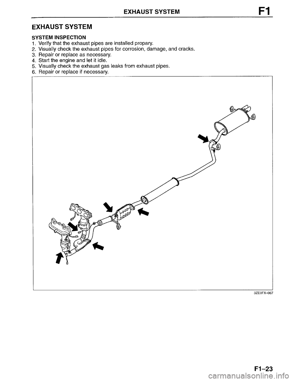 MAZDA MILLENIA 1996 Workshop Manual MAZDA MILLENIA 1996 Workshop Manual