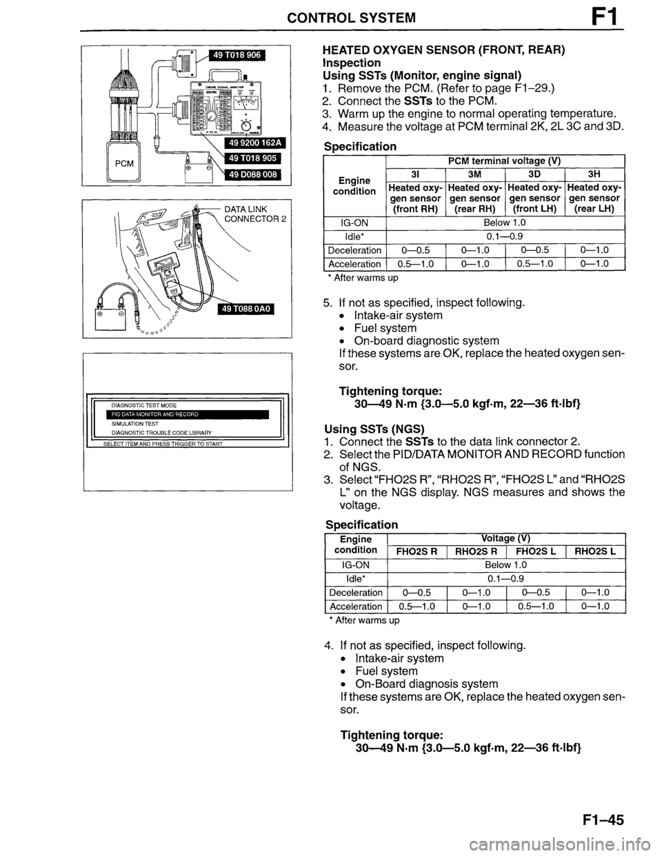 MAZDA MILLENIA 1996 Workshop Manual MAZDA MILLENIA 1996 Workshop Manual