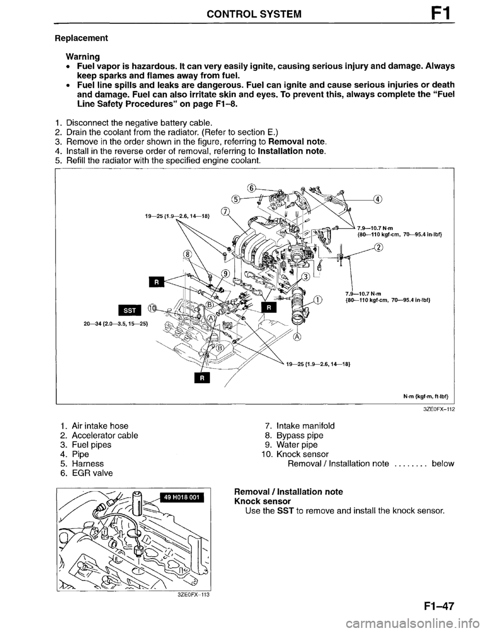 MAZDA MILLENIA 1996 Workshop Manual MAZDA MILLENIA 1996 Workshop Manual