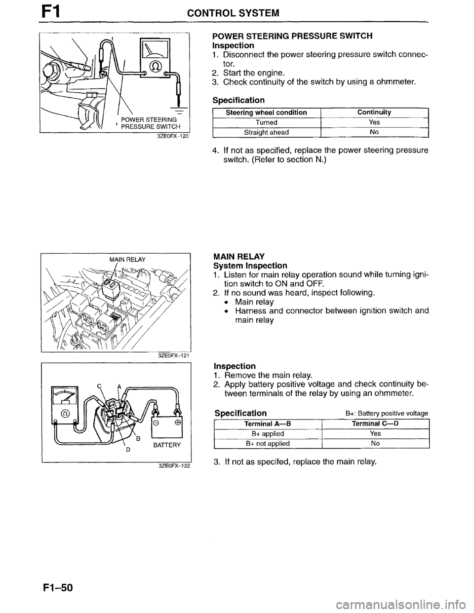MAZDA MILLENIA 1996 Workshop Manual MAZDA MILLENIA 1996 Workshop Manual