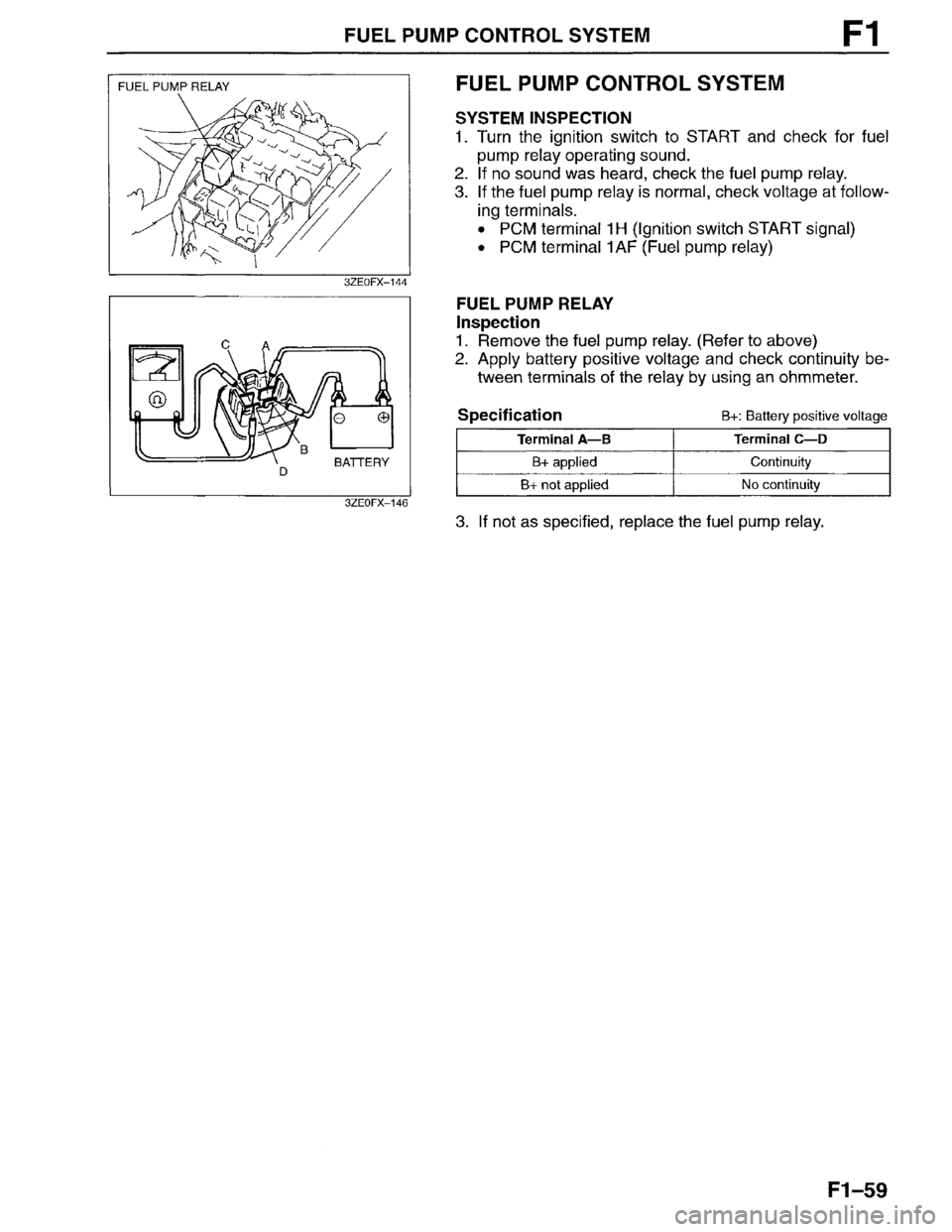 MAZDA MILLENIA 1996 Workshop Manual MAZDA MILLENIA 1996 Workshop Manual