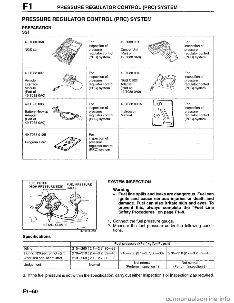 MAZDA MILLENIA 1996 Workshop Manual MAZDA MILLENIA 1996 Workshop Manual