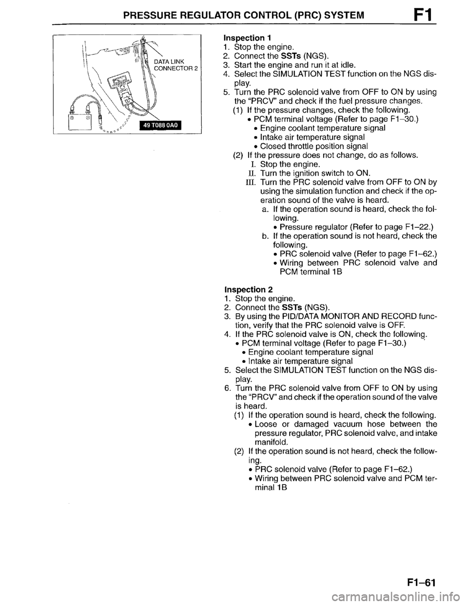 MAZDA MILLENIA 1996 Workshop Manual MAZDA MILLENIA 1996 Workshop Manual