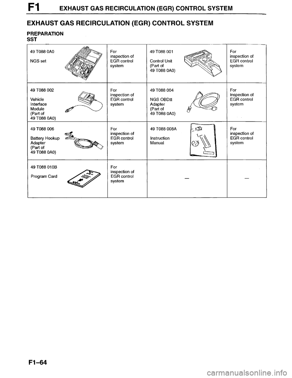 MAZDA MILLENIA 1996 Workshop Manual MAZDA MILLENIA 1996 Workshop Manual