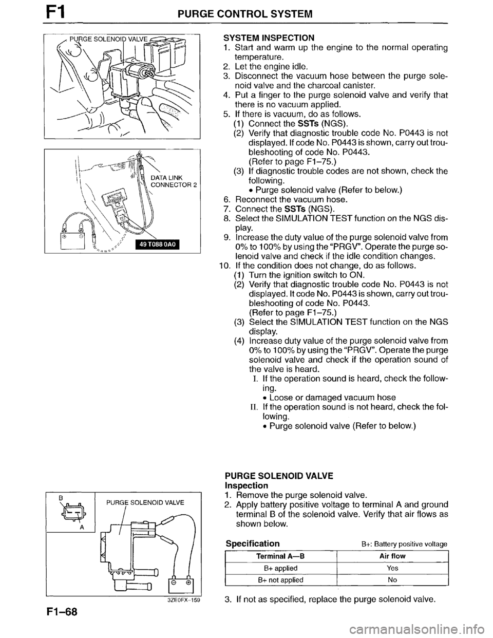 MAZDA MILLENIA 1996 Workshop Manual MAZDA MILLENIA 1996 Workshop Manual