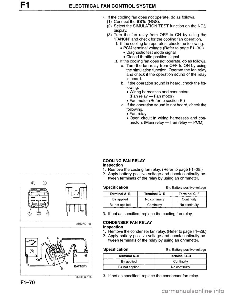 MAZDA MILLENIA 1996 Workshop Manual MAZDA MILLENIA 1996 Workshop Manual