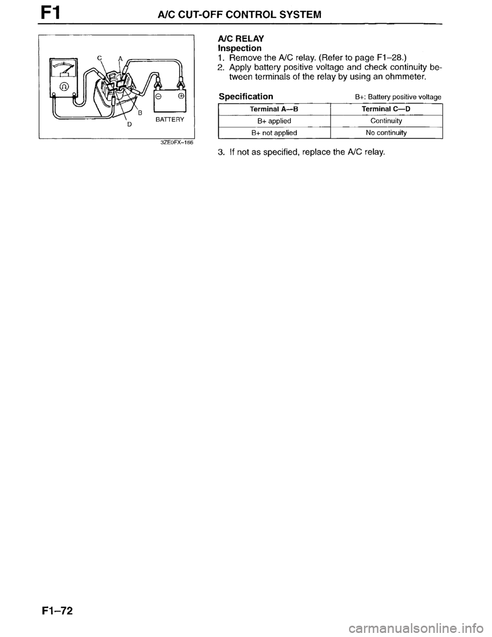 MAZDA MILLENIA 1996 Workshop Manual MAZDA MILLENIA 1996 Workshop Manual