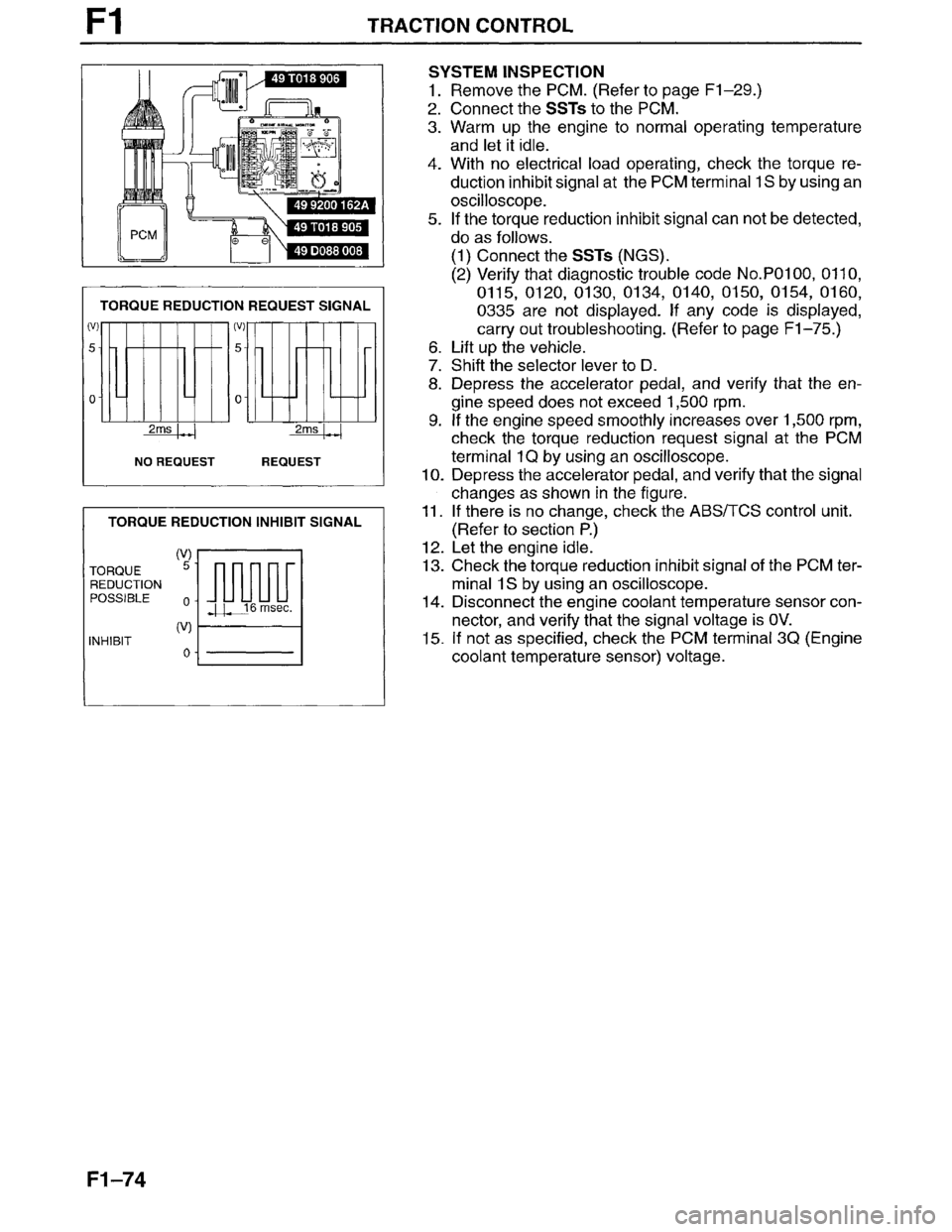 MAZDA MILLENIA 1996  Workshop Manual 