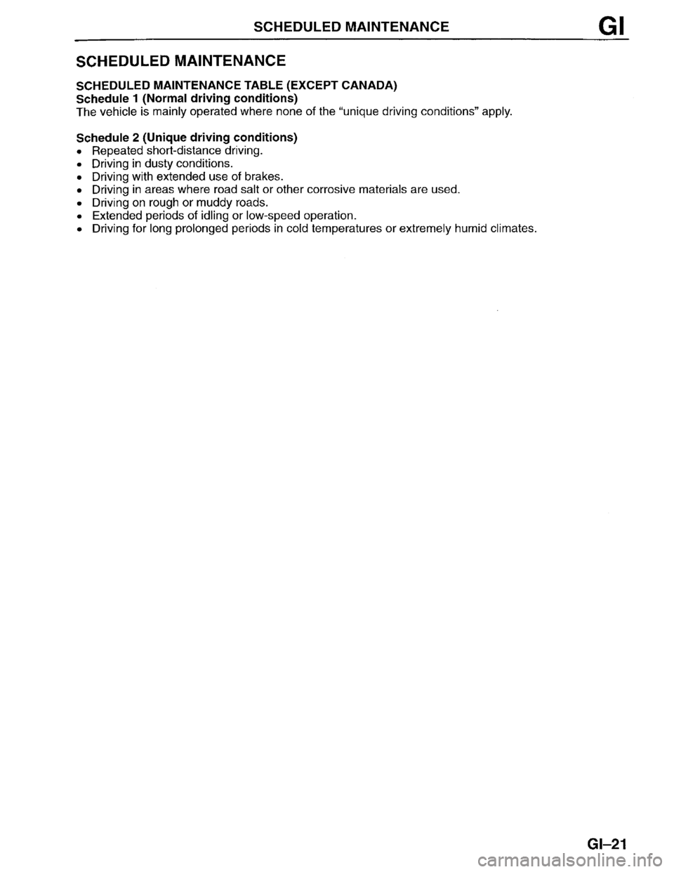 MAZDA MILLENIA 1996 Owners Manual MAZDA MILLENIA 1996 Owners Manual
